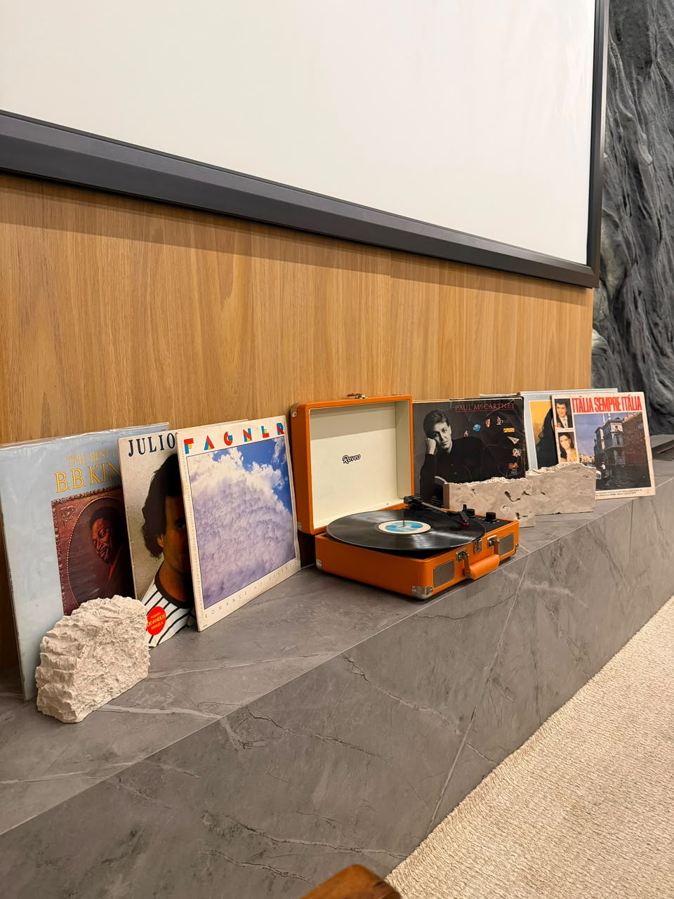 Coleção de discos de vinil de Marcella Zorzo